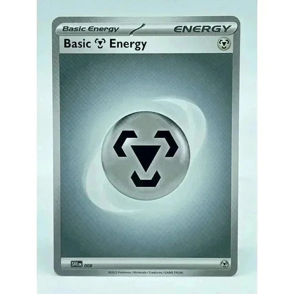 Basic Metal Energy 008 Paradox Rift S & V Non Holo Pokemon TCG NM Unplayed